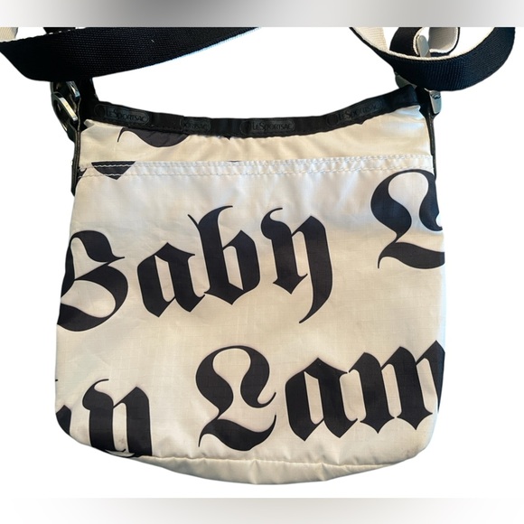 LeSportsac Gwen Stefani collaboration mini shoulder bag black nylon Y2K-90”s - Picture 5 of 8